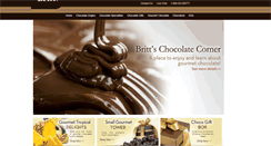 Desktop Screenshot of brittchocolates.com